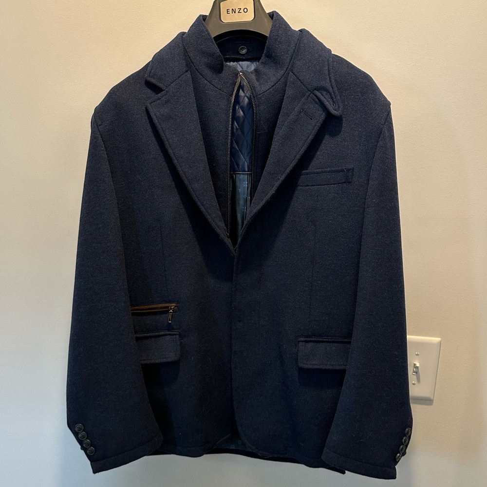 Men’s Navy Jacket - Enzo Tovar’s